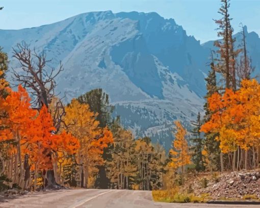 Great Basin National Park Fall Paint By Numbers