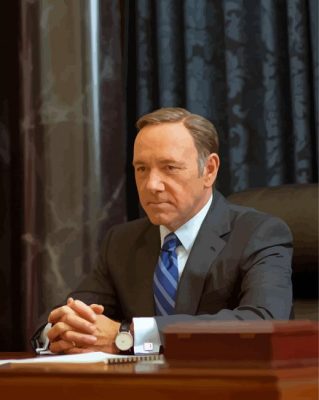 House Of Cards Frank Underwood Paint By Numbers