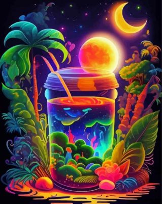 Island Juice Paint By Numbers