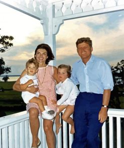 Jfk And Jackie Family Paint By Numbers