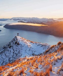 Lake Wanaka Landscape Paint By Numbers