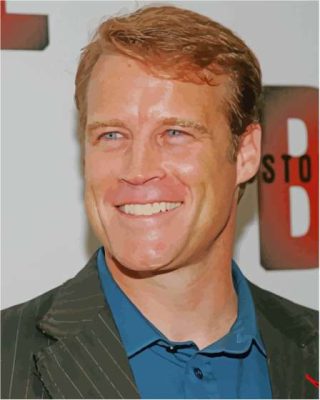 Mark Valley Smiling Paint By Numbers