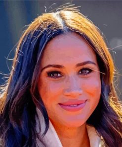 Meghan Markle American Actress Paint By Numbers