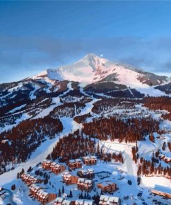 Montana Big Sky Paint By Numbers