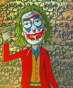 Morty Joker Paint By Numbers