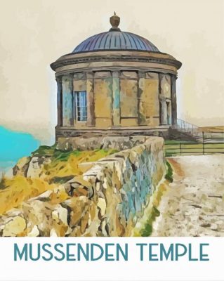 Mussenden Temple Co Derry Art Paint By Numbers