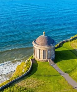 Mussenden Temple Seascape View Paint By Numbers