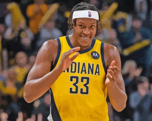 Myles Turner Paint By Numbers