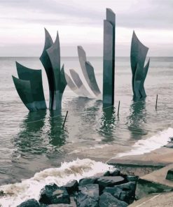 Omaha Beach Normandy French Coast Paint By Numbers