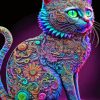 Ornamental Cat Paint By Numbers