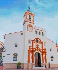 Parish In Huelva Spain Paint By Numbers