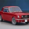 Red Ford Mustang 65 Paint By Numbers