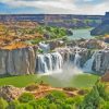 Shoshone Falls Niagara West Snake River Idaho Landscape Paint By Numbers