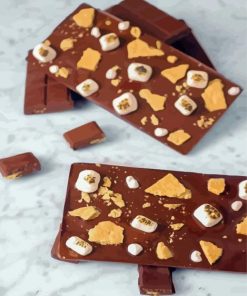 Smores Chocolate Bars Paint By Numbers