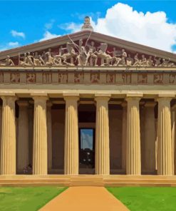 Tennesse Parthenon Nashville Paint By Numbers