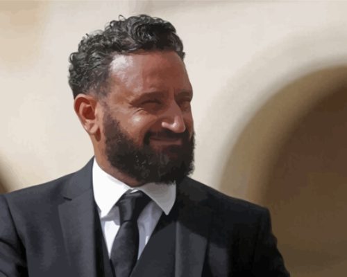 Tv Presenter Cyril Hanouna Paint By Numbers