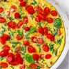 Vegetable Frittata Paint By Numbers