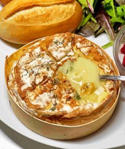 Air Fryer Baked Camembert Paint By Numbers