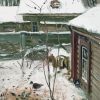 Courtyard Winter Savrasov Paint By Numbers