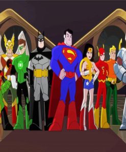 DC Super Friends Paint By Numbers