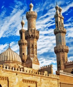 Egypt Al Azhar Mosque Paint By Numbers