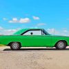 Green 69 Dodge Dart Paint By Numbers