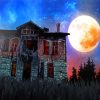 Halloween Haunted House Paint By Numbers