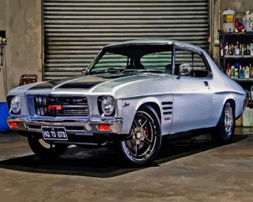 Holden Monaro GTS Paint By Numbers