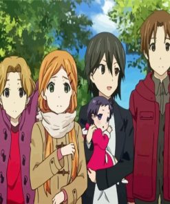 Kokoro Connect Paint By Numbers