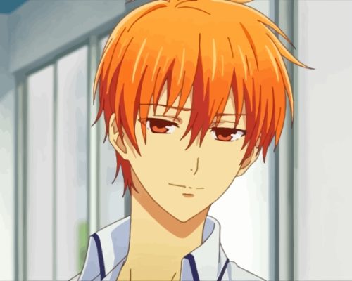 Kyo Sohma Anime Paint By Numbers