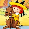 Madeline And Dog Paint By Numbers