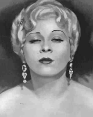 Mae West Paint By Numbers