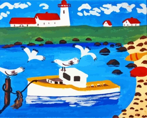 Maud Lewis Paint By Numbers