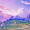 Minas Tirith Landscape Paint By Numbers