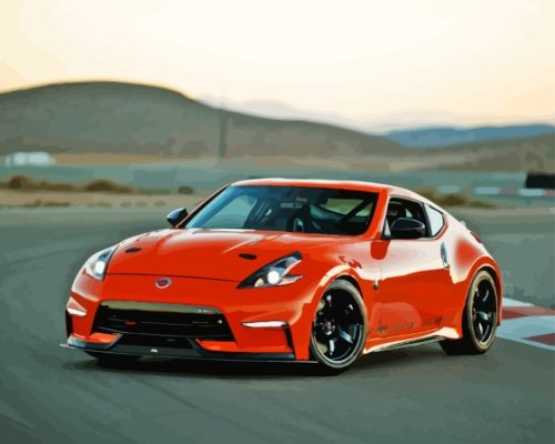 Nissan 350z Car Paint By Numbers