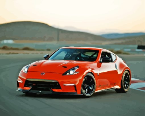 Nissan 350z Car Paint By Numbers