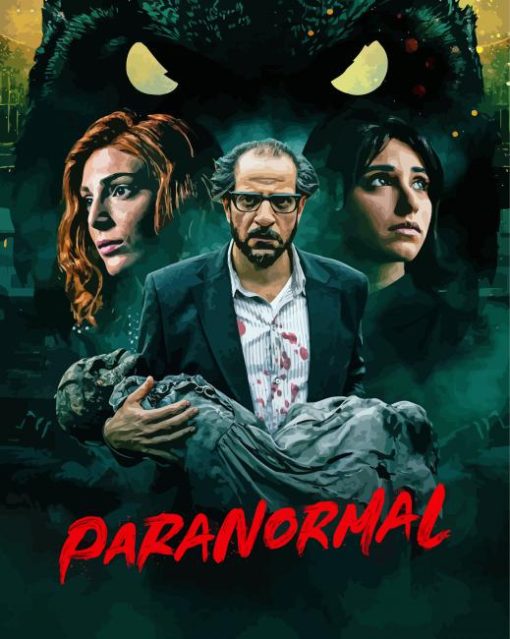 Paranormal Movie Paint By Numbers