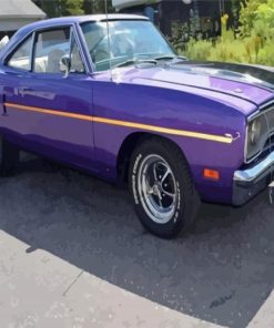 Plum Crazy Plymouth Roadrunner Car Paint By Numbers