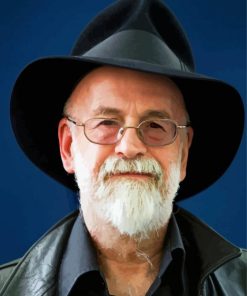 Terry Pratchett Writer Paint By Numbers