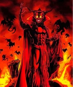 The Demon Mephisto Paint By Numbers