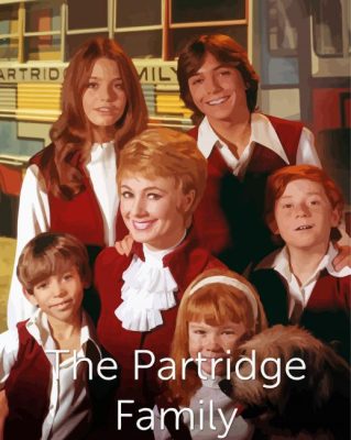 The Partridge Family Paint By Numbers