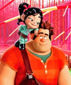 Wreck It Ralph Paint By Numbers