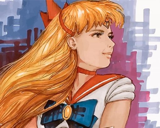 Aesthetic Sailor Venus Paint By Numbers