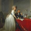 Antoine Laurent Lavoisier And His Wife By Jacques Louis David Paint By Numbers