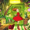 Arrietty Anime Paint By Numbers