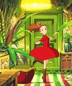 Arrietty Anime Paint By Numbers