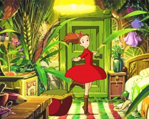 Arrietty Anime Paint By Numbers