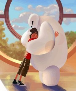 Baymax Warm Hug Paint By Numbers