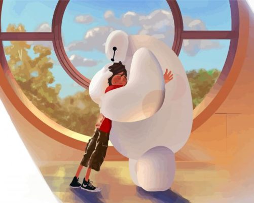 Baymax Warm Hug Paint By Numbers