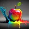 Colorful Apple Paint By Numbers